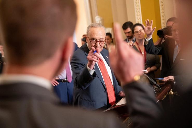 Senate Minority Leader Chuck Schumer