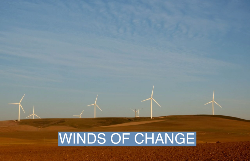 Wind turbines produce renewable energy outside Caledon, South Africa, May 20, 2020. Picture taken May 20, 2020.