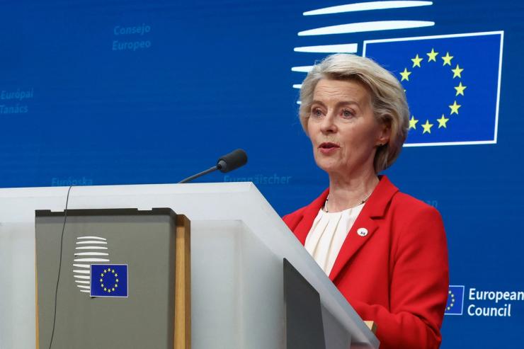 European Commission President Ursula von der Leyen
