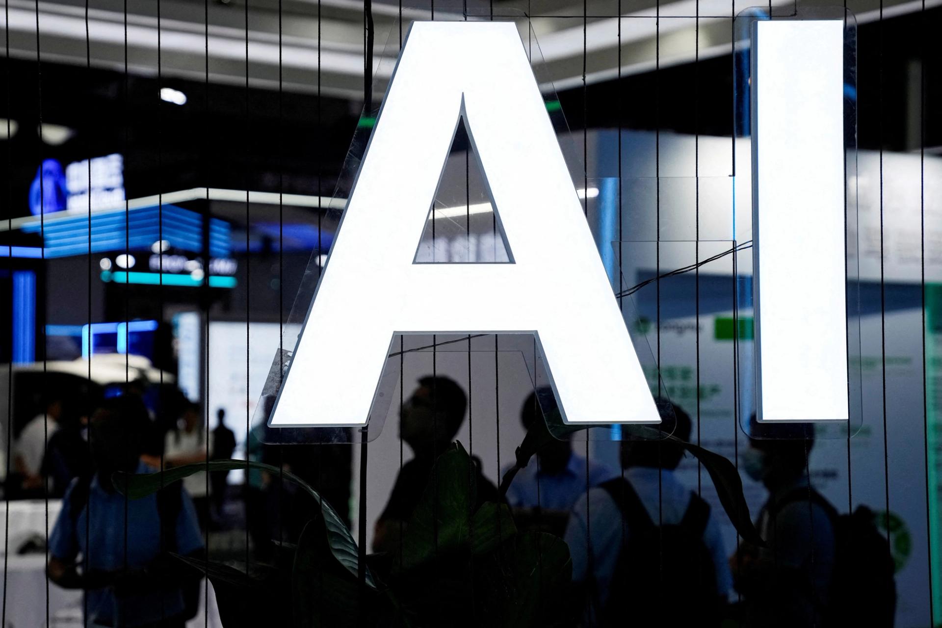 An AI logo. 