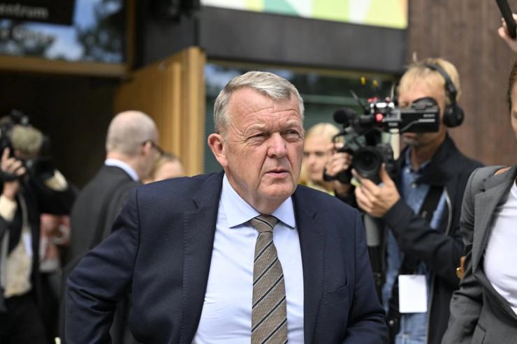 Denmark’s Foreign Minister Lars Lokke Rasmussen.