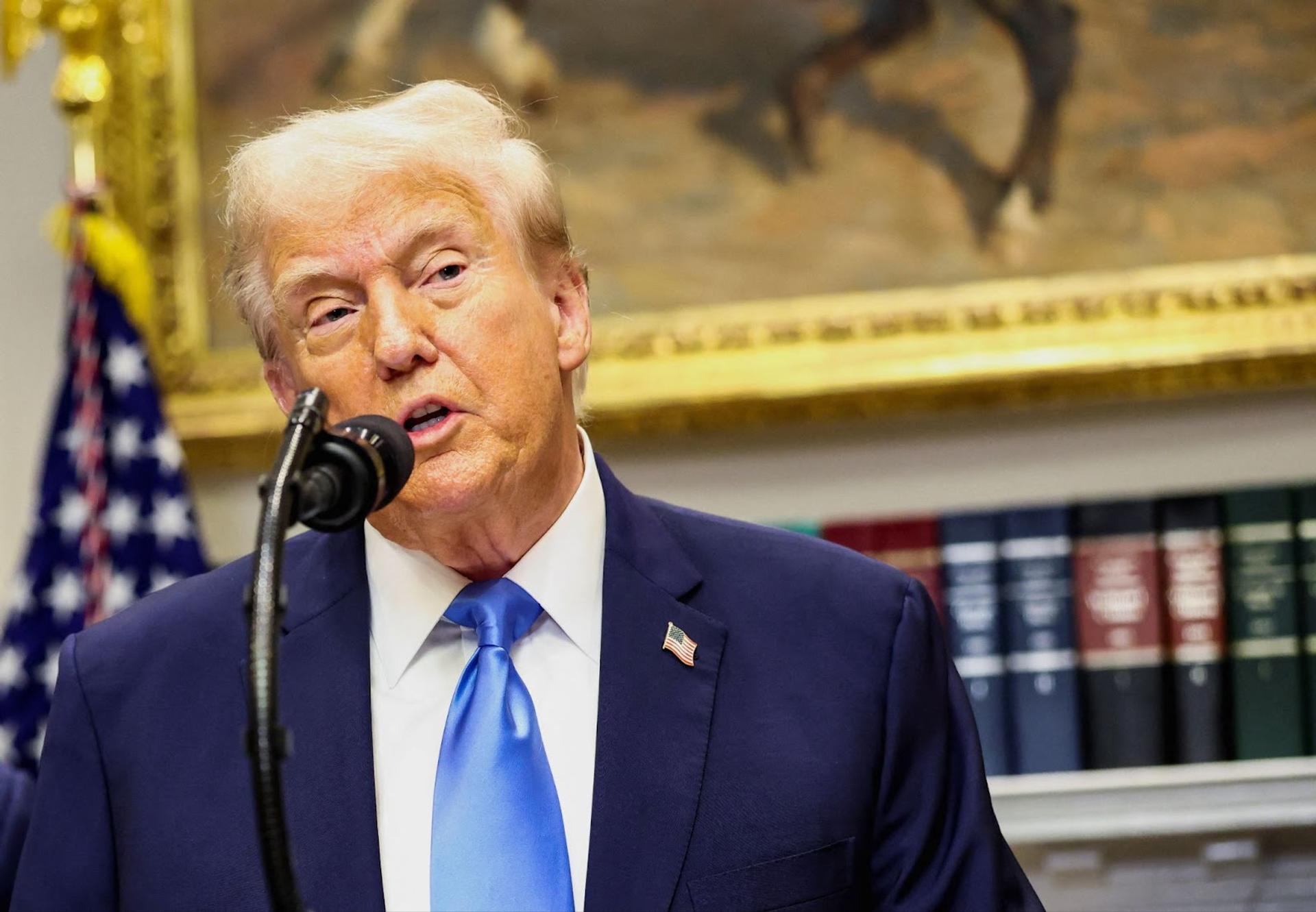 US President Donald Trump. 