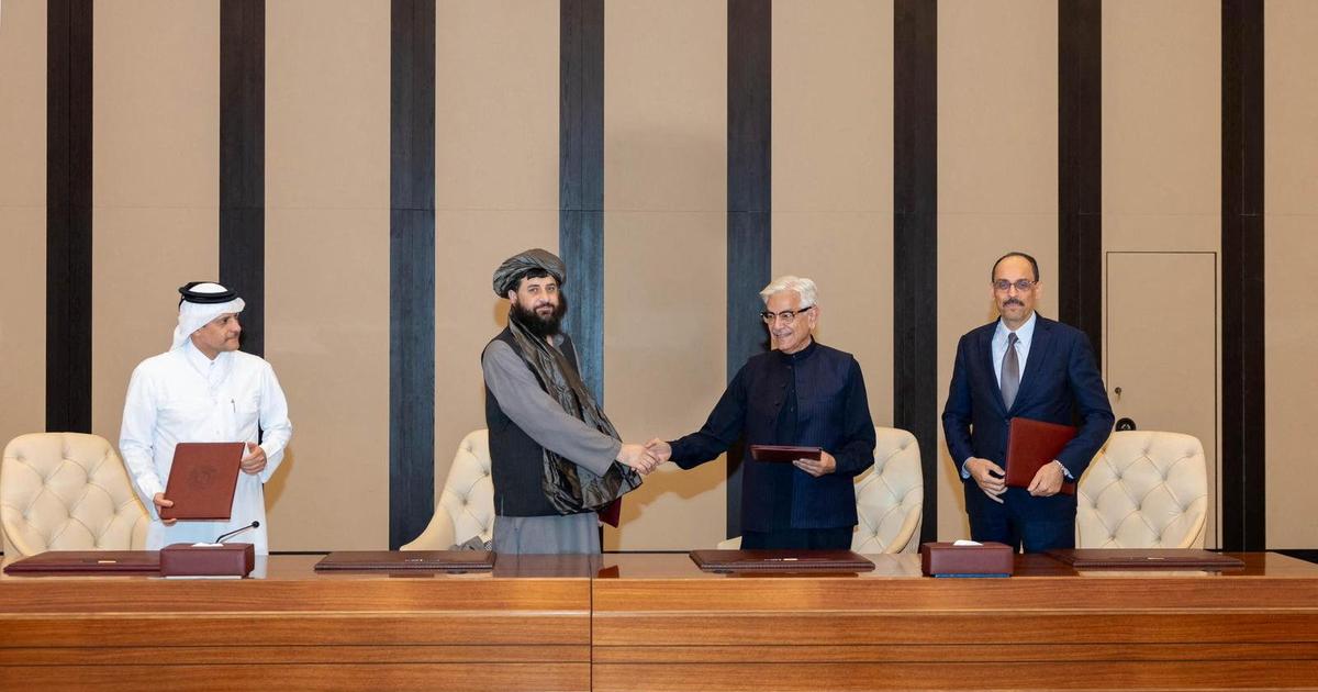 Afghanistan and Pakistan agree ceasefire after Doha peace talks
