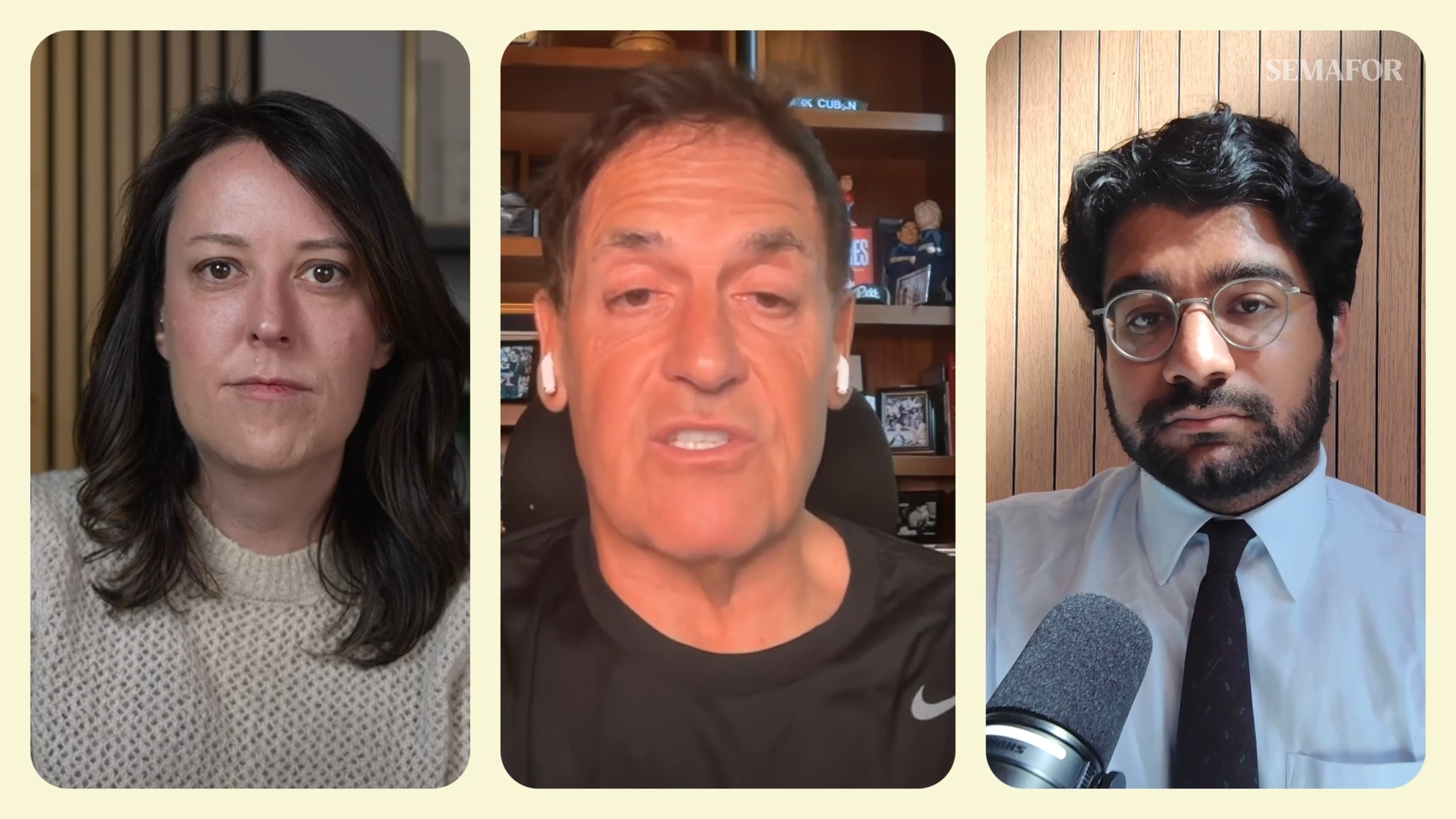 A screenshot from Semafor’s Compound Interest podcast.