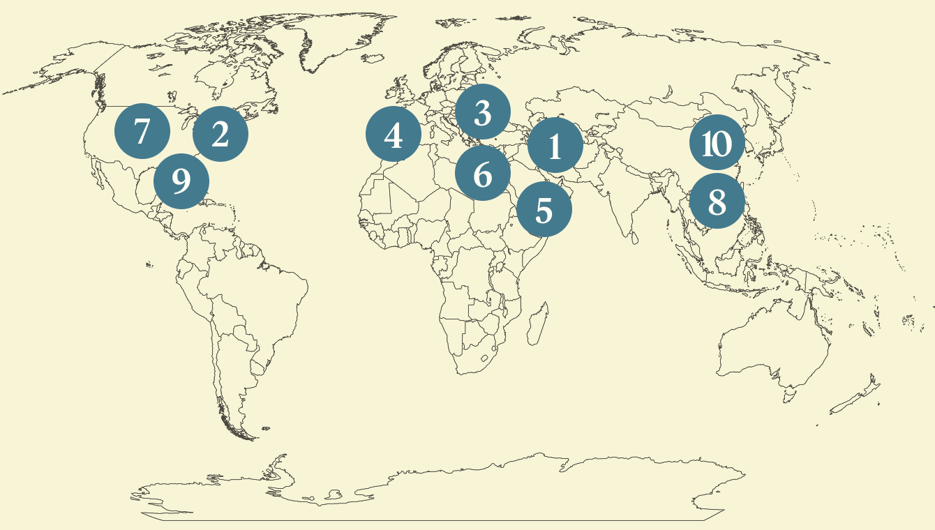 Semafor World Today map graphic