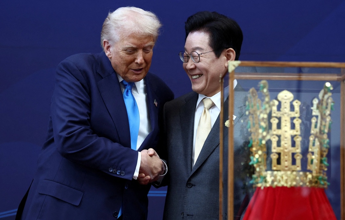 Donald Trump and Lee Jae Myung
