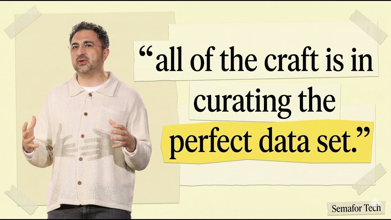 A YouTube thumbnail showing Mustafa Suleyman.