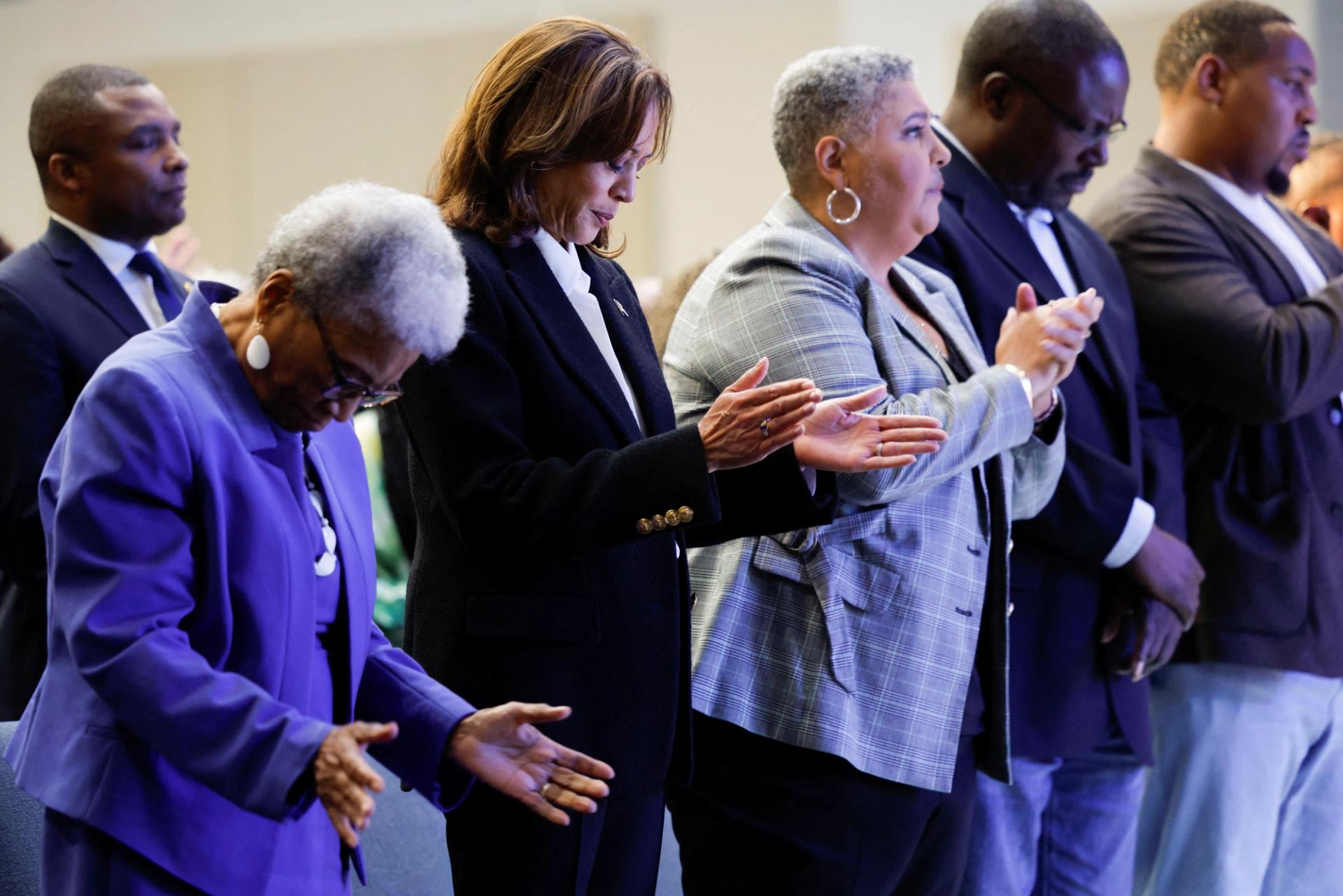 Kamala Harris in North Carolina.