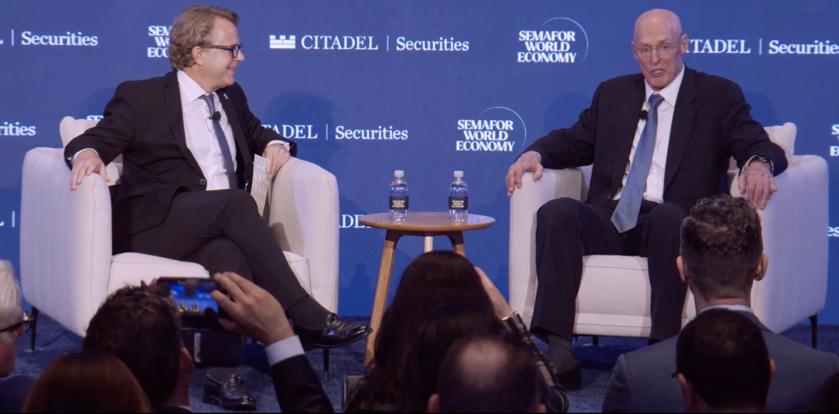 Paulson Highlights US-China Economic Interdependence at Semafor Event Ahead of Trump-Xi Summit