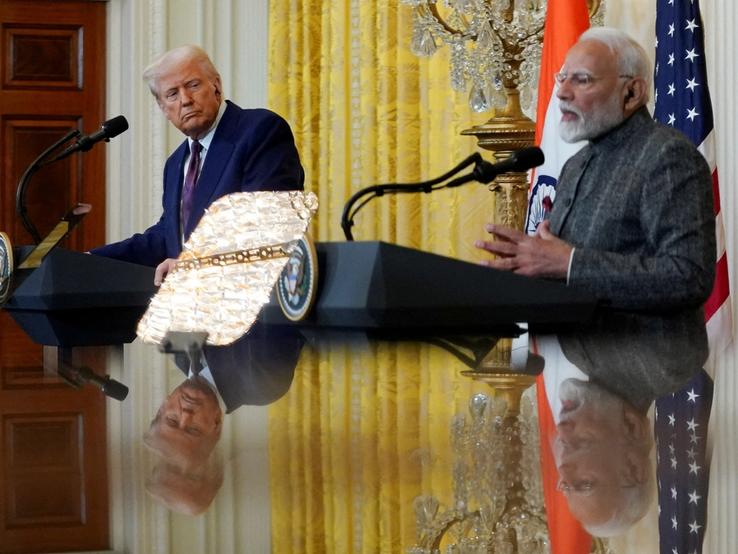 President Donald Trump and Prime Minister Narendra Modi