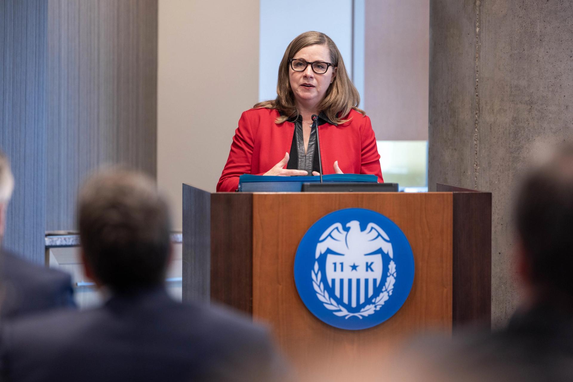 Michelle Bowman delivers remarks at the Federal Reserve Bank of Dallas in July