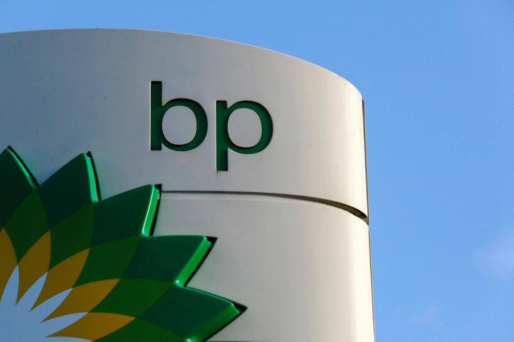 A BP logo.