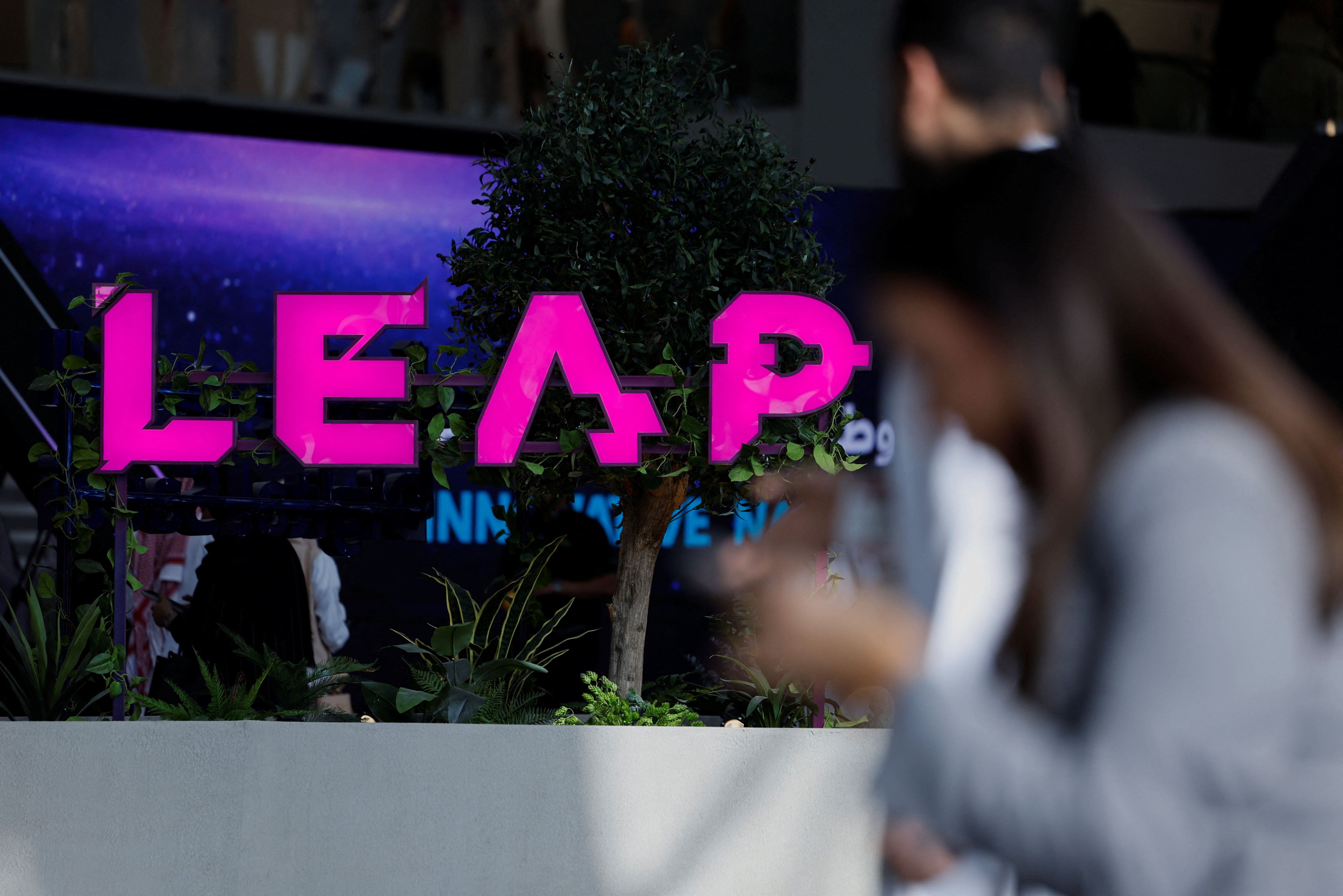 LEAP conference in Riyadh, Saudi Arabia