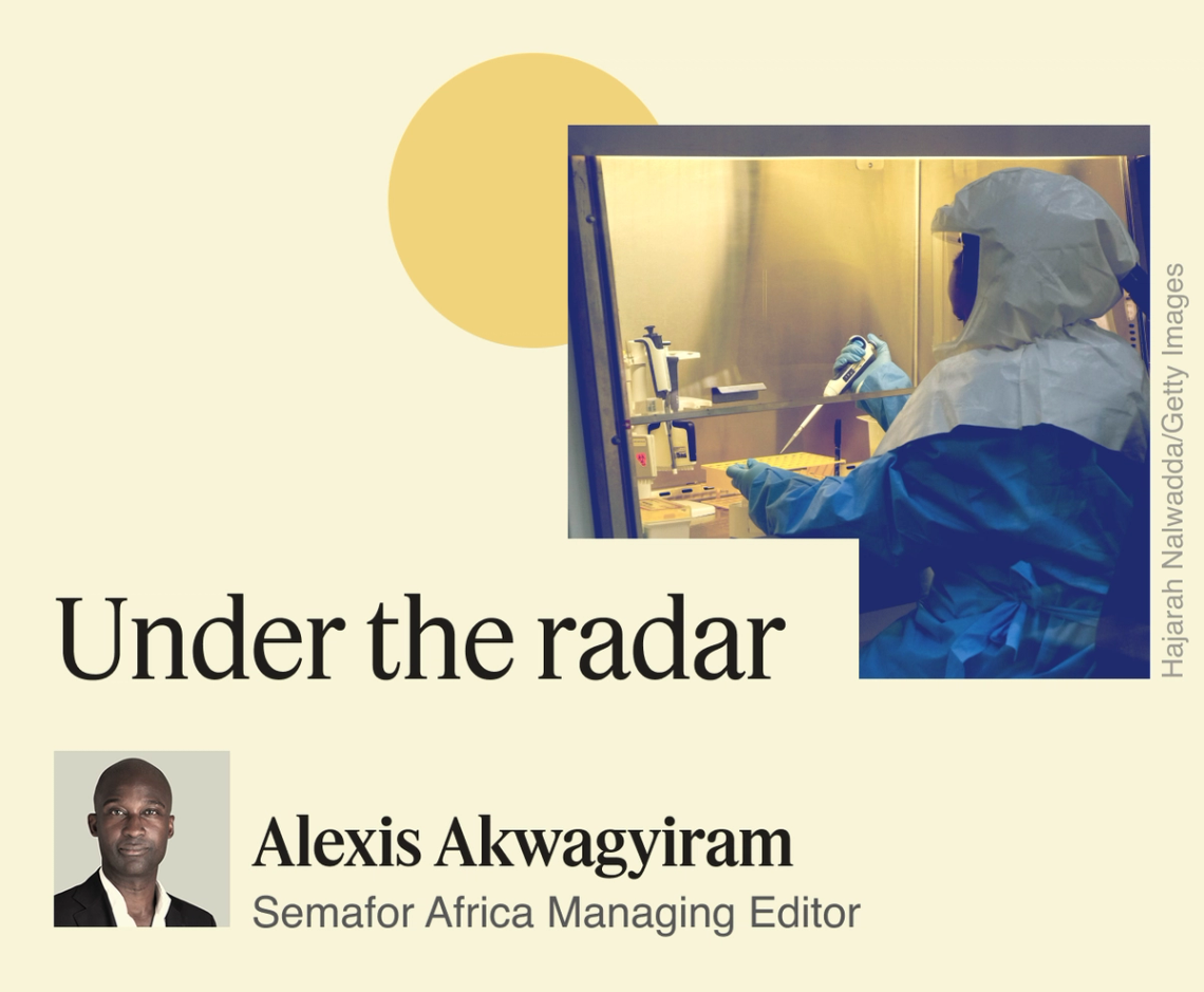 Under the radar, Alexis Akwagyiram.