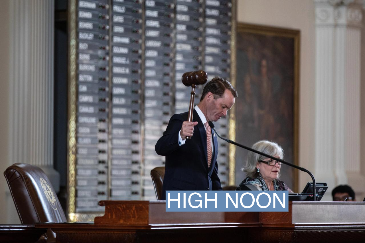Texas Speaker of the House Dade Phelan, R-Beaumont, gavels in the 87th Legislature’s special session in the House chamber at the State Capitol on July 8, 2021 in Austin, Texas. 