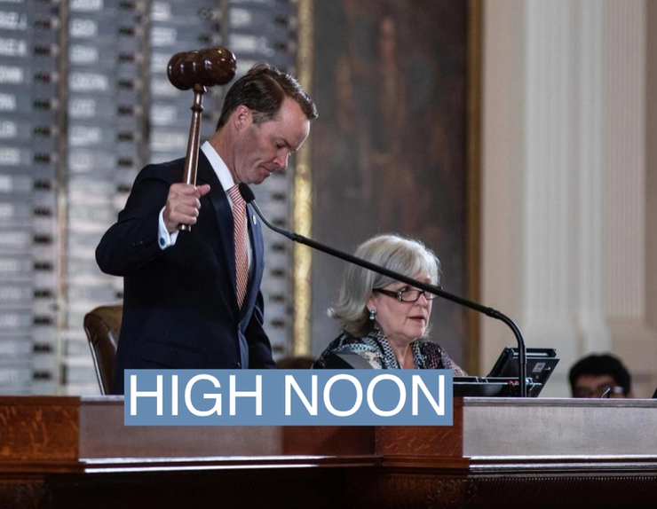 Texas Speaker of the House Dade Phelan, R-Beaumont, gavels in the 87th Legislature’s special session in the House chamber at the State Capitol on July 8, 2021 in Austin, Texas.