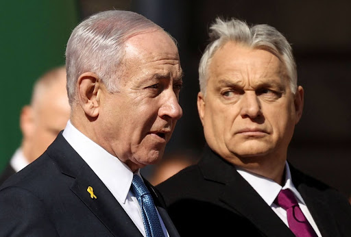 Benjamin Netanyahu and Viktor Orbán. 