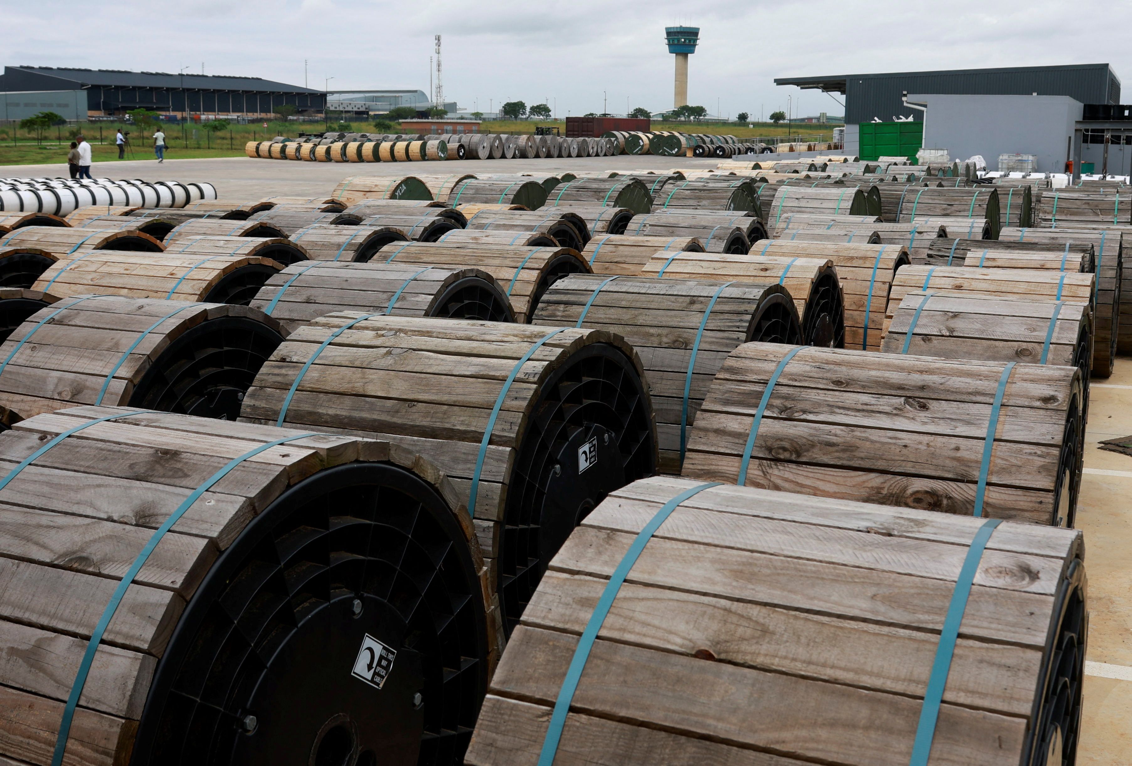 Yangtze Optics Africa Cable production facility in Durban.