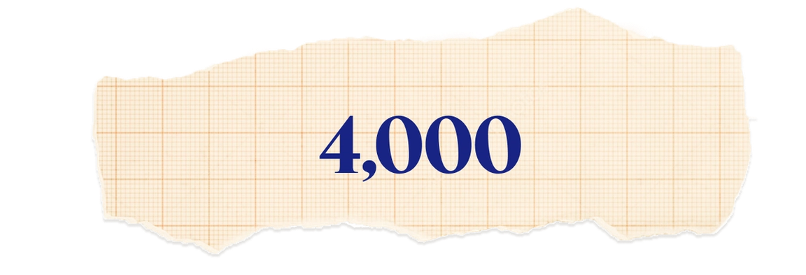 4,000.