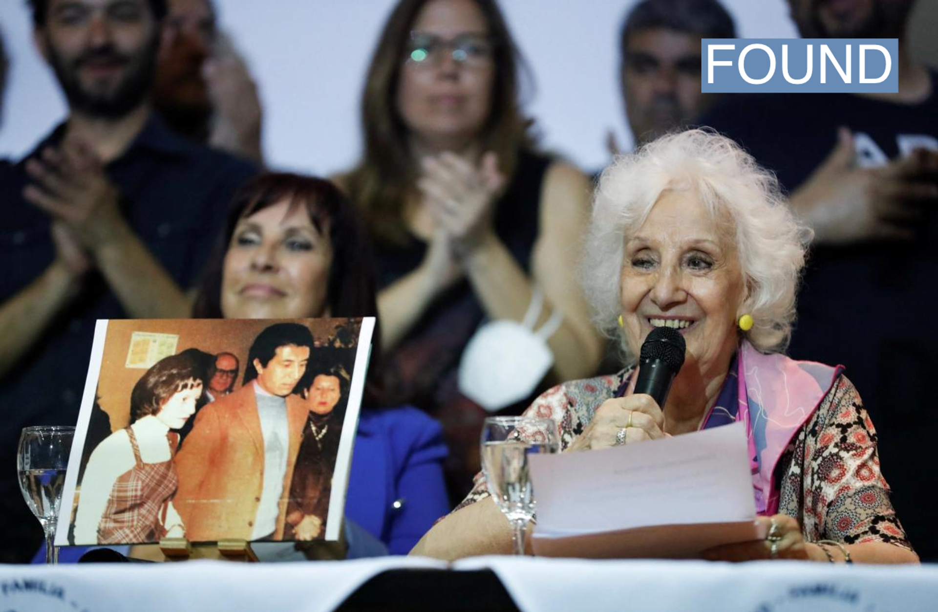 Abuelas de Plaza de Mayo announcement