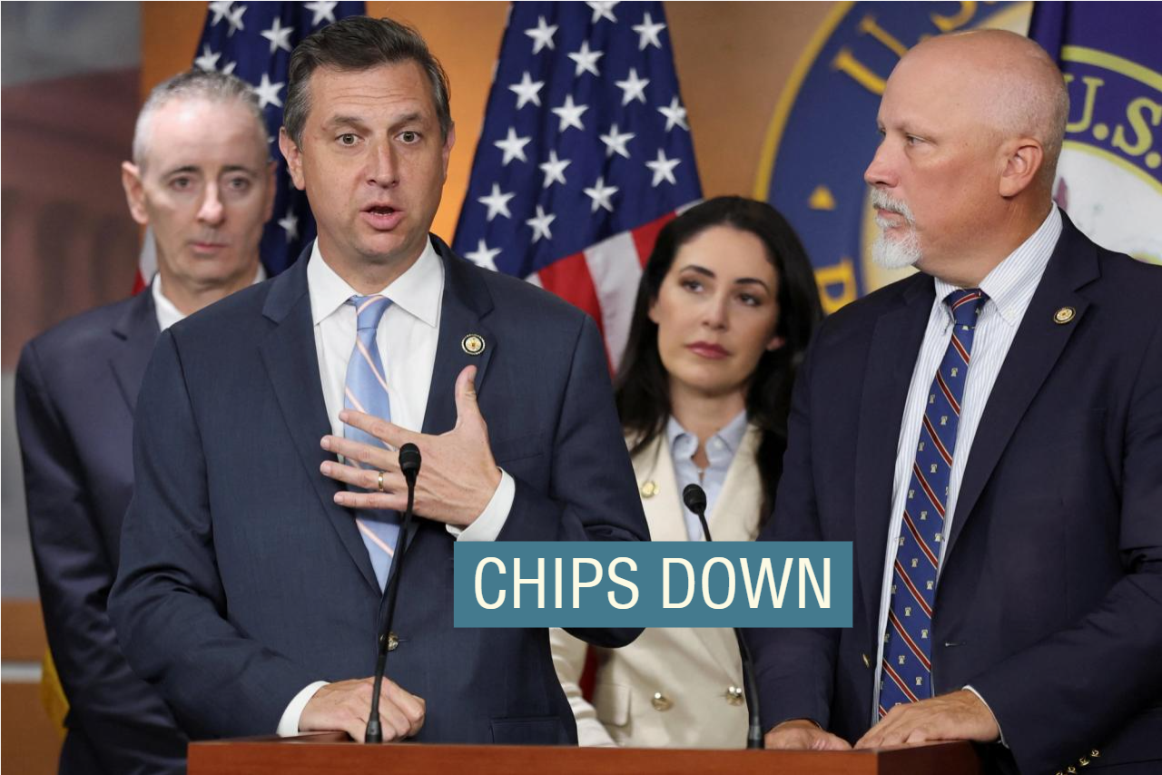Reps. Seth Magaziner, Brian Fitzpatrick, Anna Paulina Luna, and Chip Roy. 