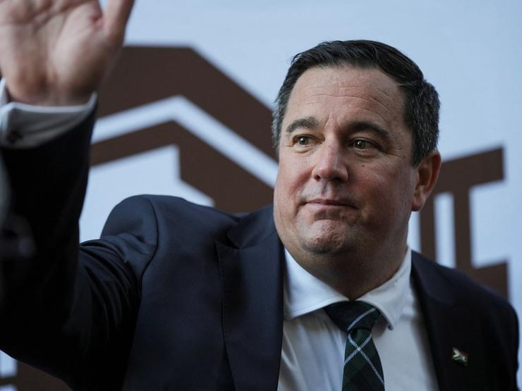 John Steenhuisen, leader of South Africa’s Democratic Alliance party, on Feb. 6, 2025.