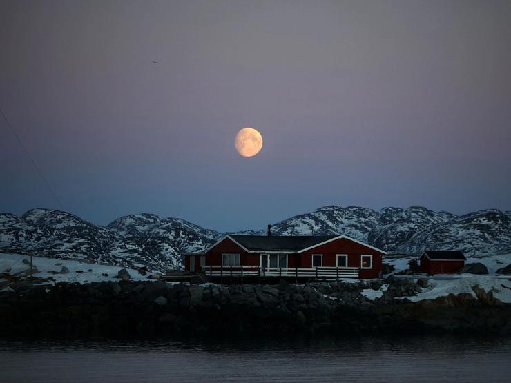 A house in Nuuk, Greenland.