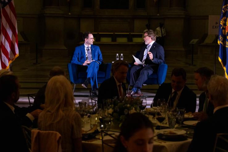 Michael Kratsios, director of the White House Office of Science and Technology Policy, at Semafor World Economy.