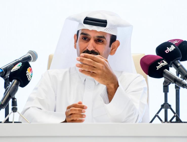 Qatar’s Energy Minister and CEO of QatarEnergy, Saad Sherida al-Kaabi