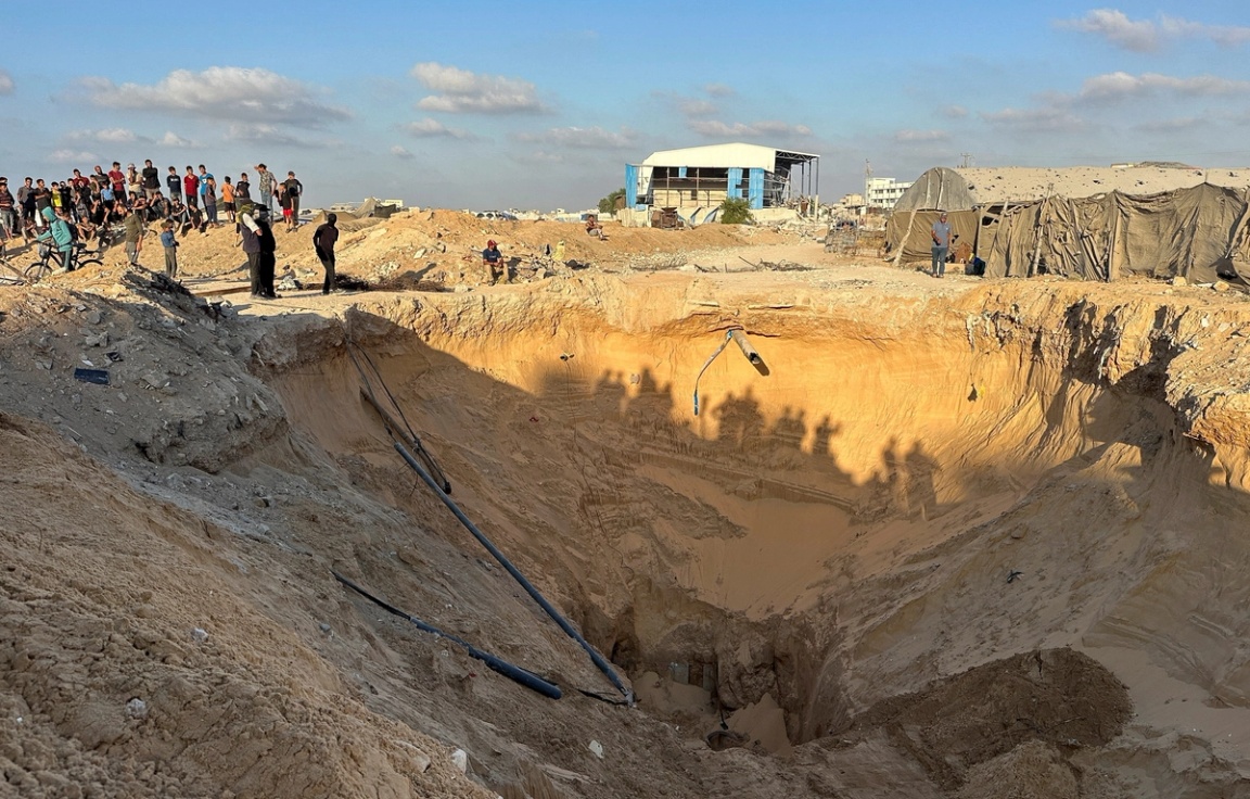 Search for deceased hostages in Gaza.