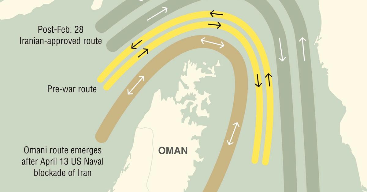 Iran tightens grip on Strait of Hormuz