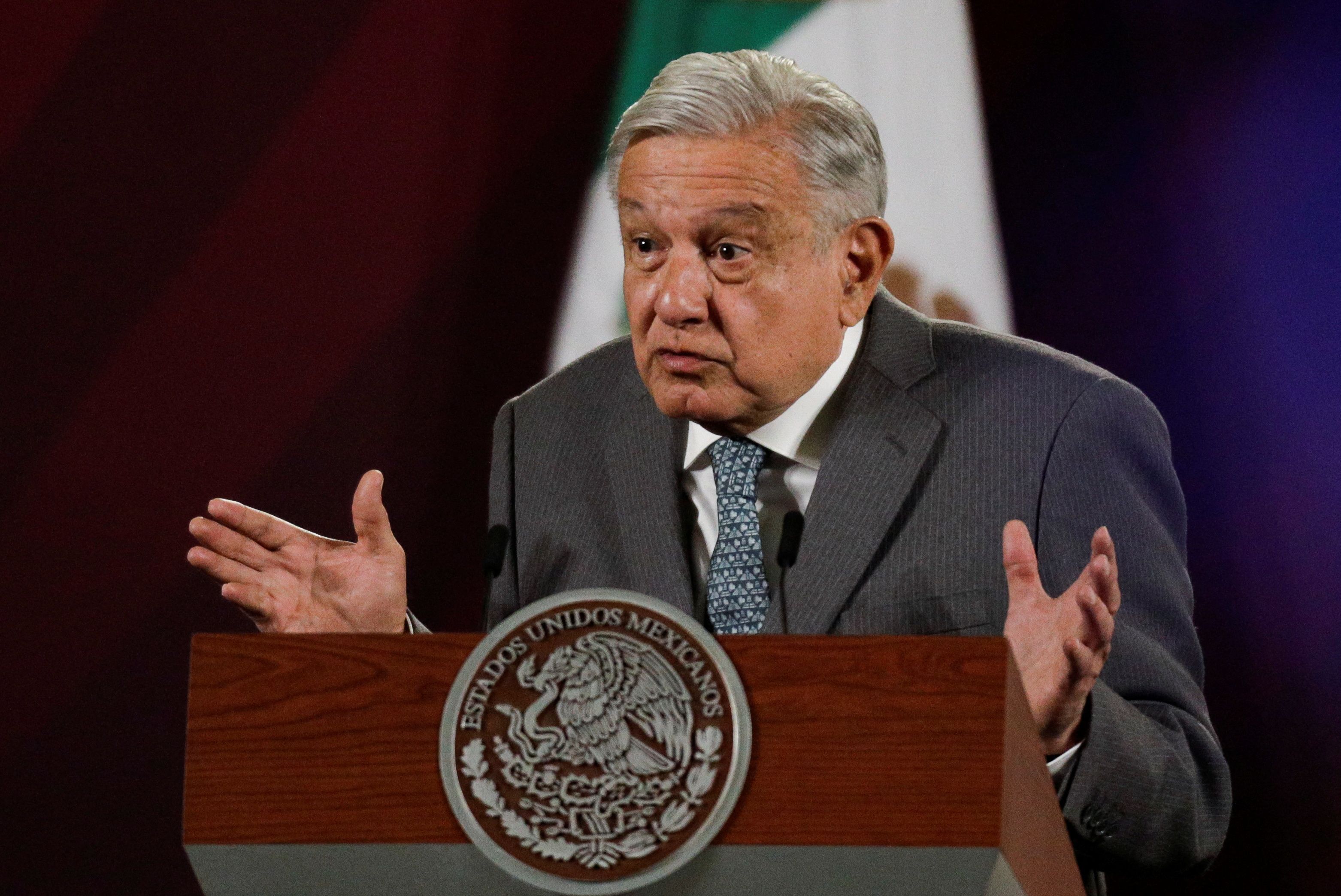 Mexican President Andres Manuel Lopez Obrador