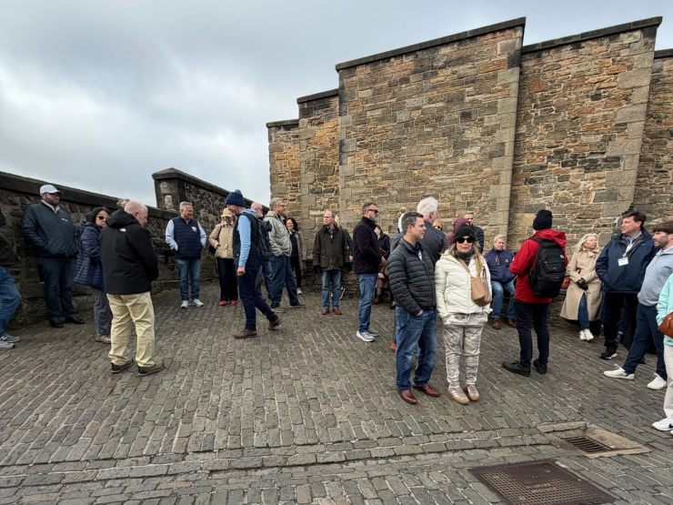 Republicans at Edinburgh Castle