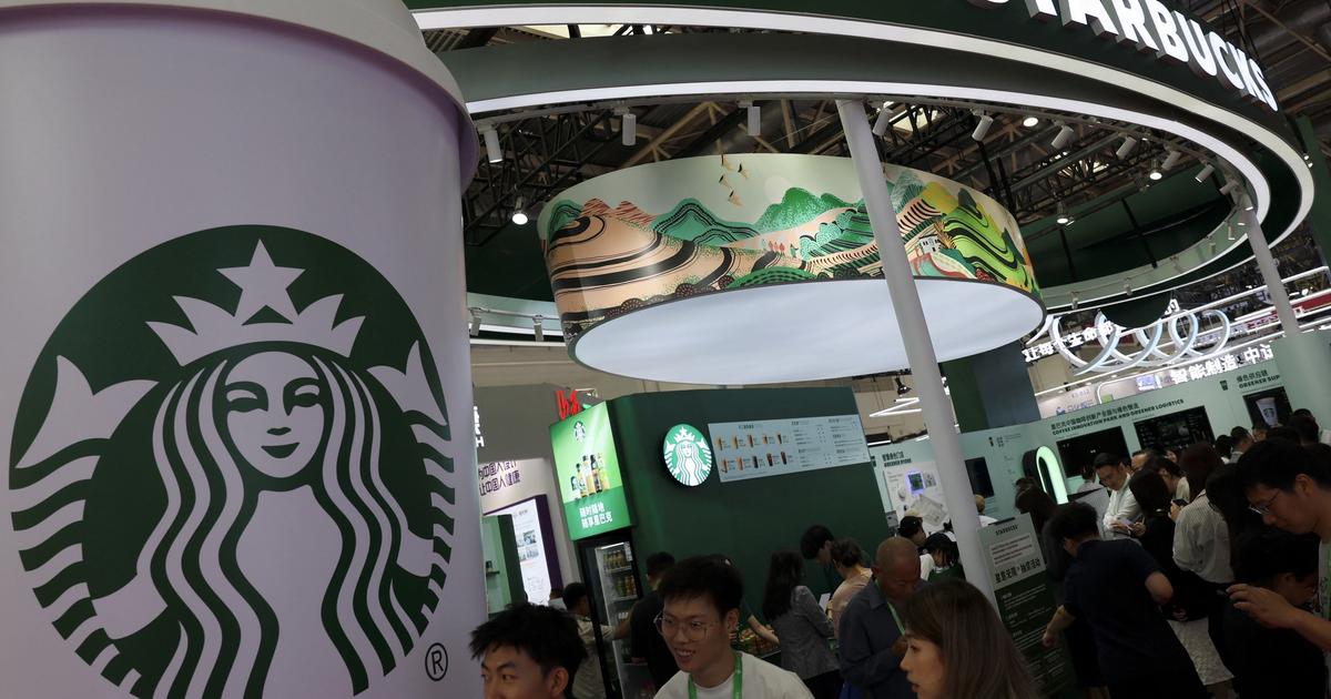 A Starbucks booth at an expo in China. Florence Lo/Reuters