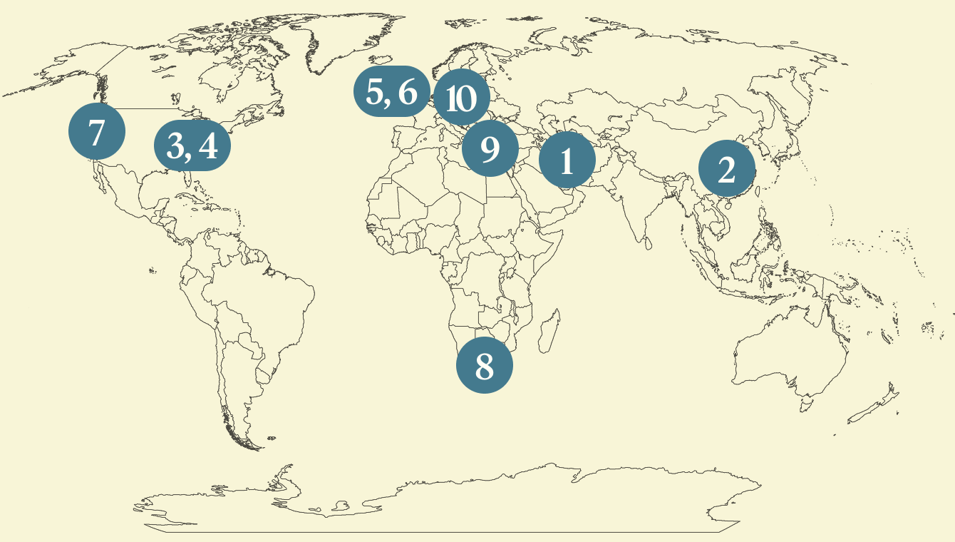 Semafor World Today map graphic