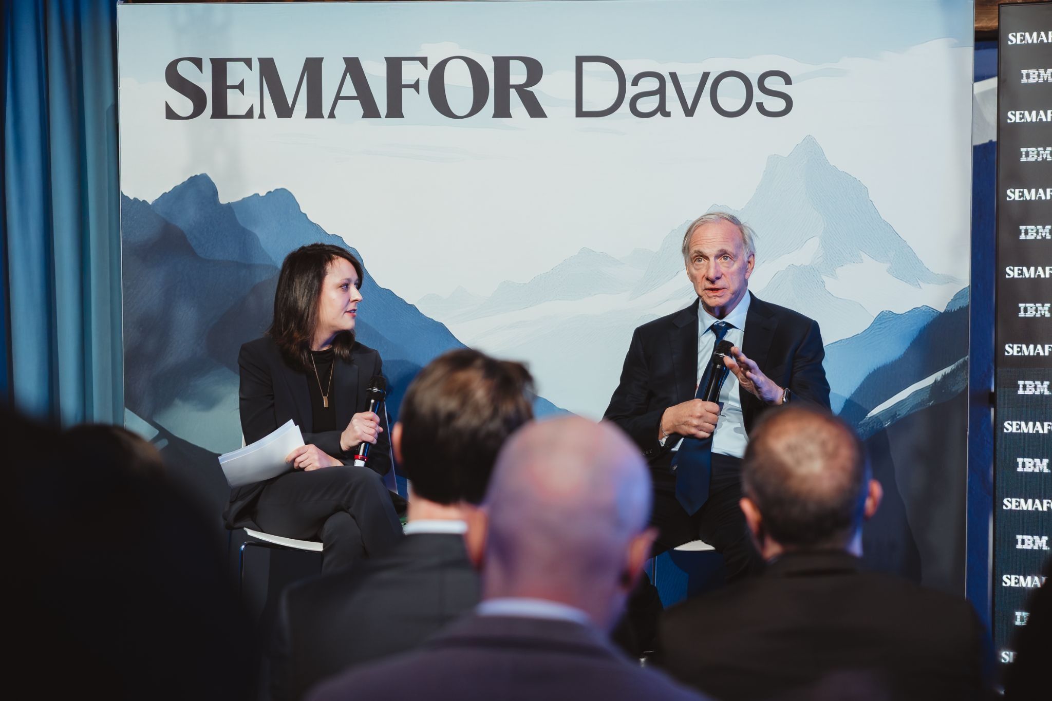 Ray Dalio speaking to Semafor’s Liz Hoffman. 