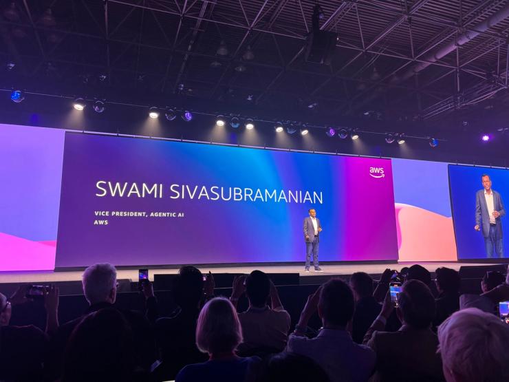 Amazon’s vice president of agentic AI Swami Sivasubramanian.