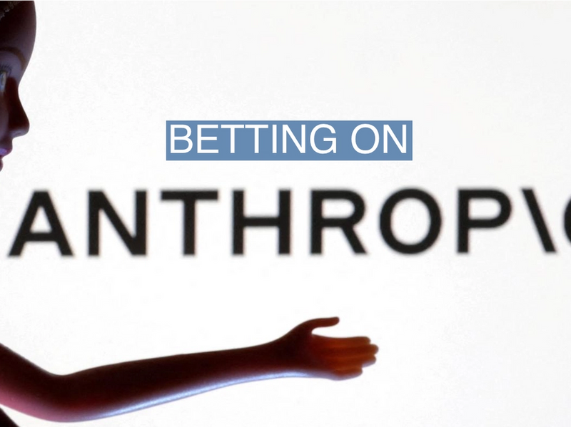 Anthropic logo is seen in this illustration