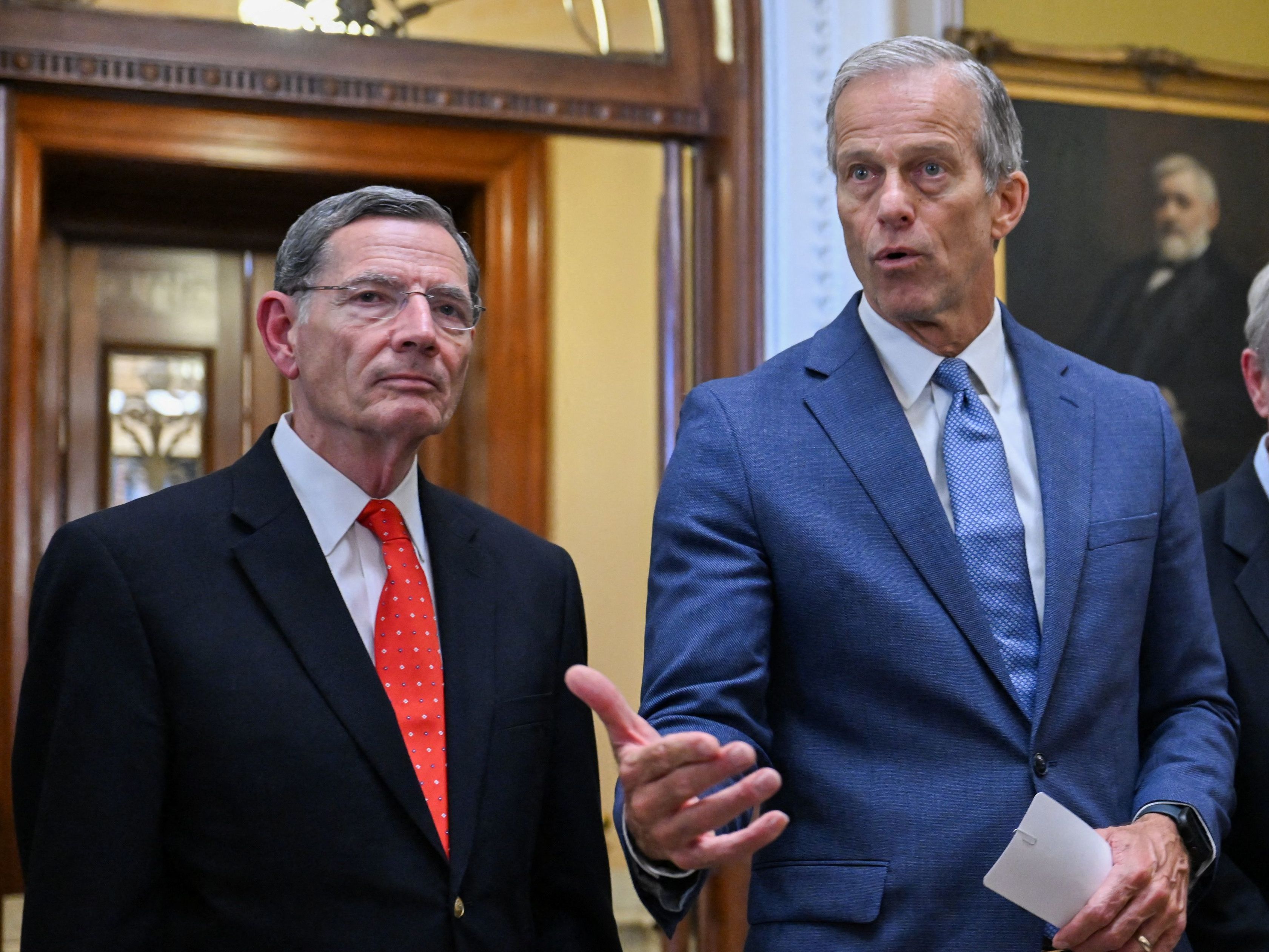 Senate Republican leaders on Capitol Hill