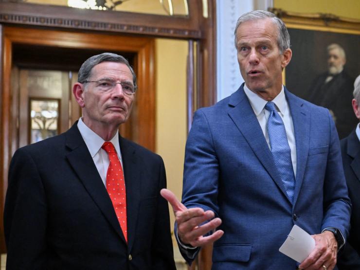 Senate Republican leaders on Capitol Hill