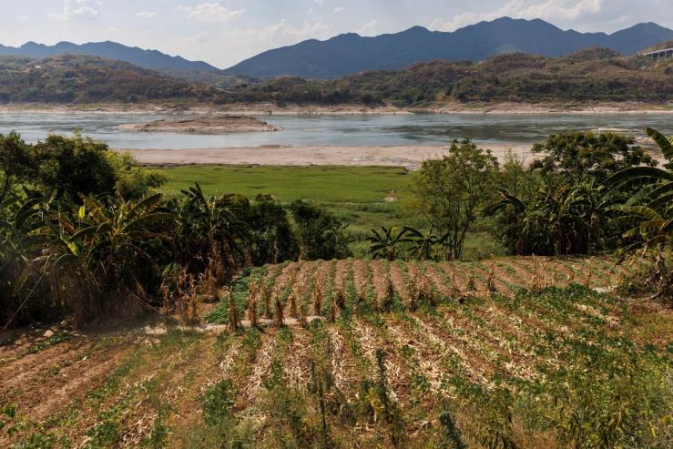 The Yangtze river.