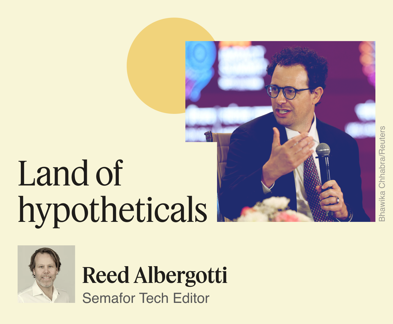 Land of hypotheticals.