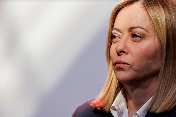 Italy’s Prime Minister Giorgia Meloni.
