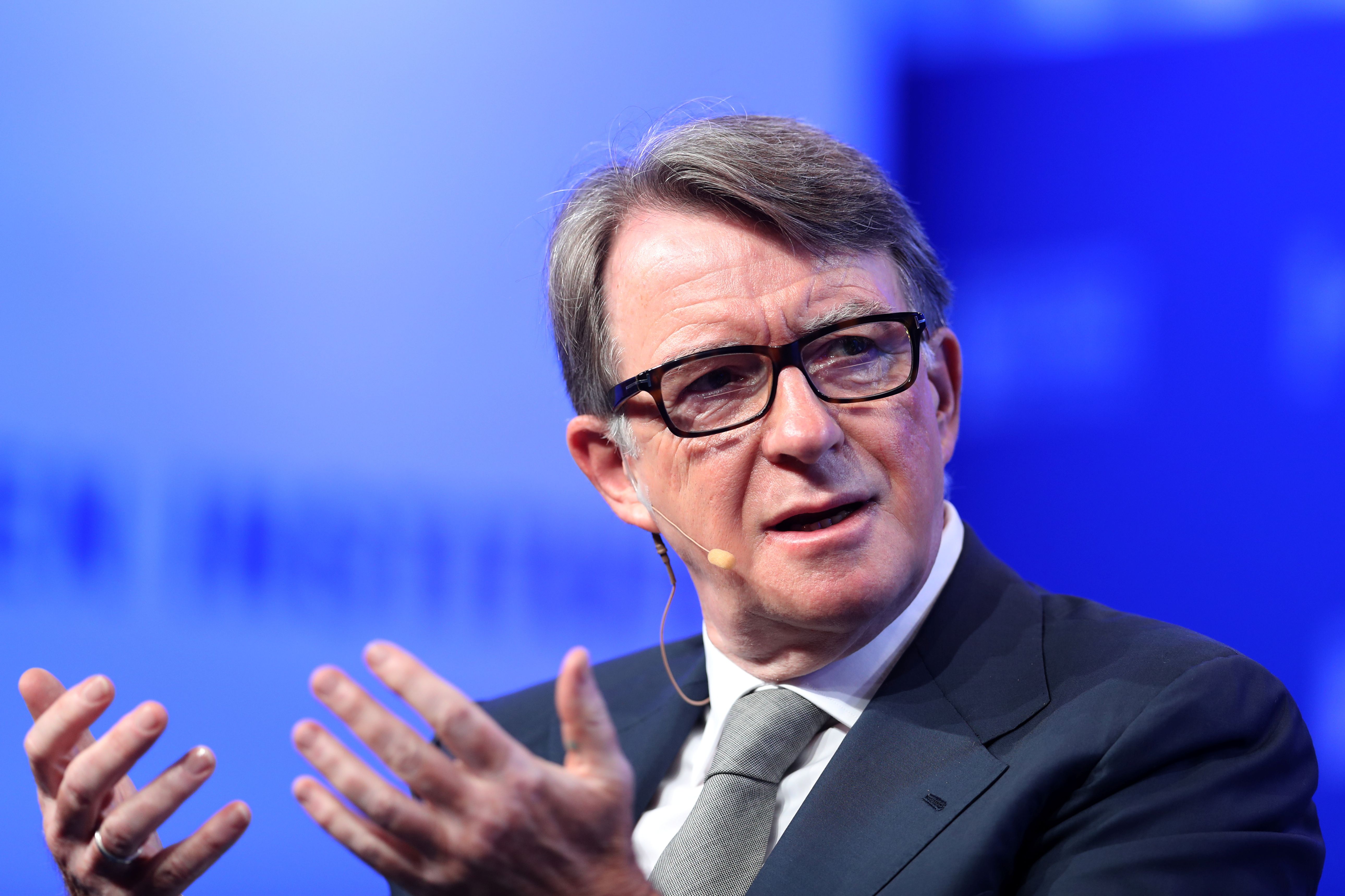 Lord Mandelson in 2018.