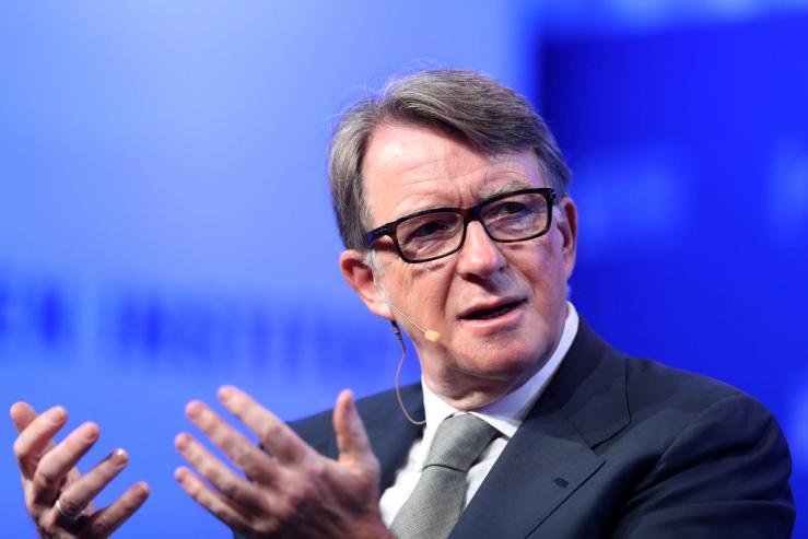 Lord Mandelson in 2018.