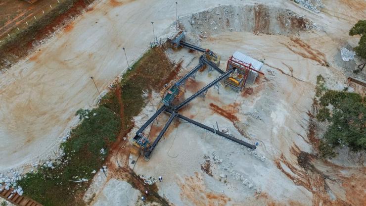 A lithium mine in Zimbabwe.