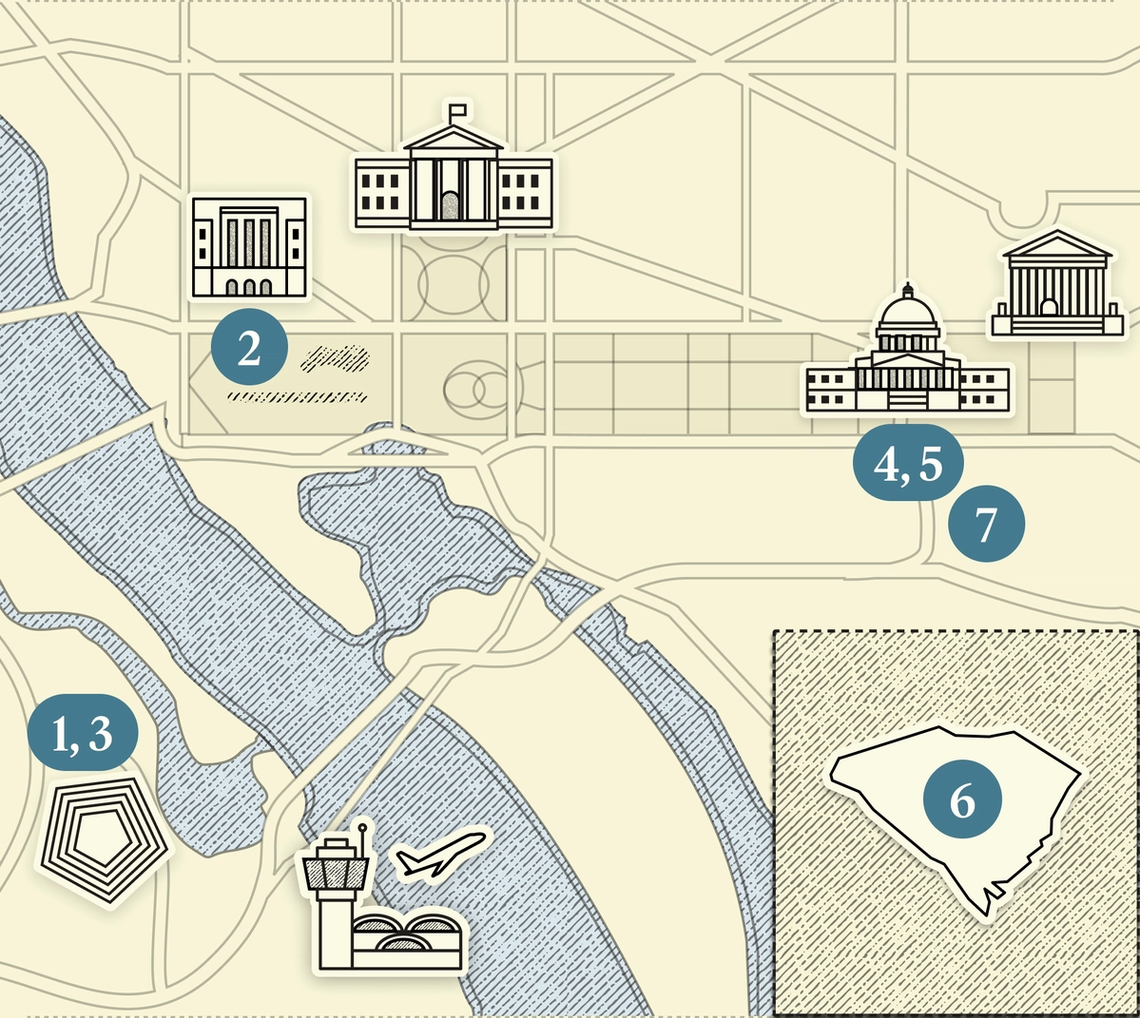 A map of DC.
