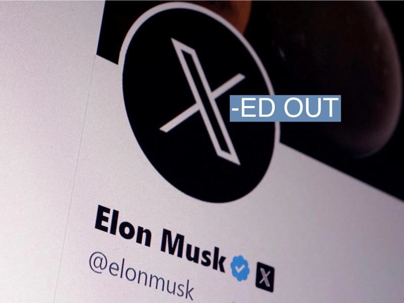 Elon Musk Twitter account is seen in this illustration taken, July 24, 2023. REUTERS/Dado Ruvic/Illustration/File Photo