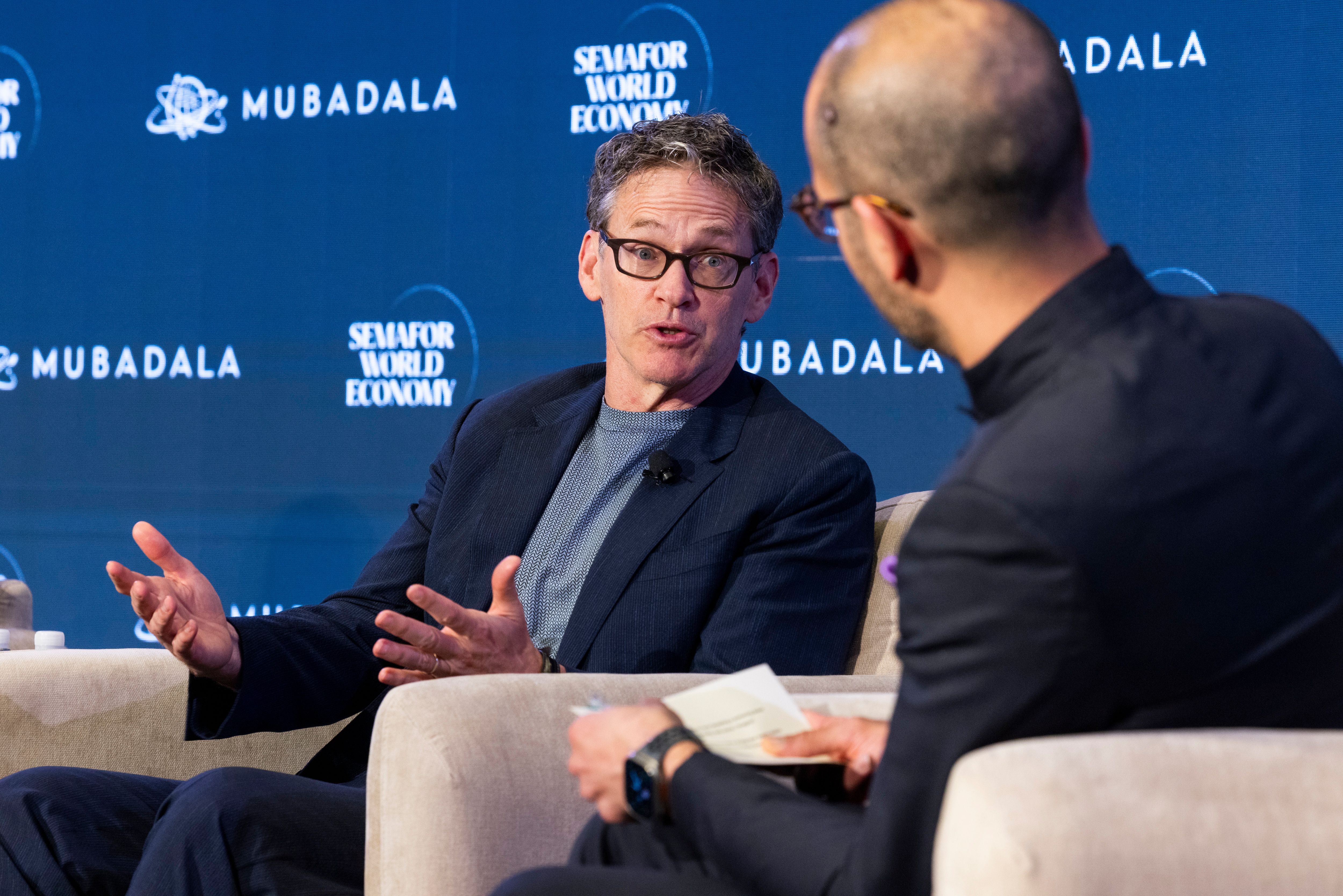 Bill Anderson, CEO of Bayer, at Semafor World Economy 2026.