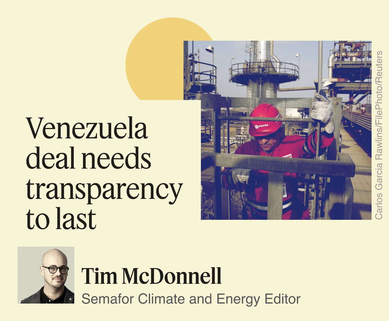 Venezuela deal needs transparency to last